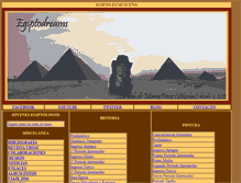 Tablet Screenshot of egiptodreams.com
